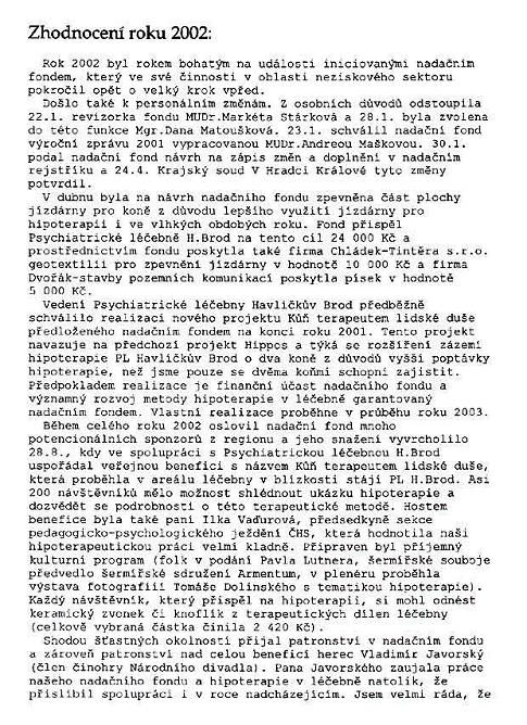 Statut nadačního fondu / 3
